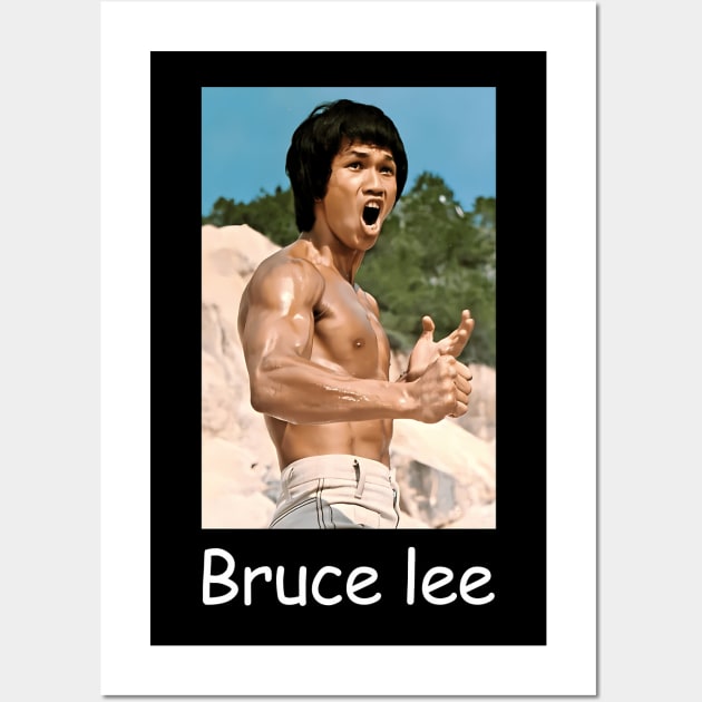 Movie Bruce Jeet Kune Do Bruce Dragon Legend Wall Art by Garmentcrooks